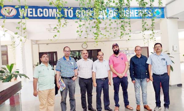 Delegation from Department of Fisheries, Assam visits Vet Varsity